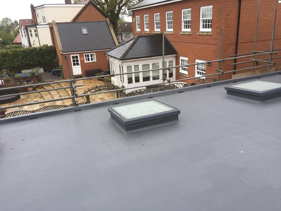 GRP Roof Installed in Wickham Bishops