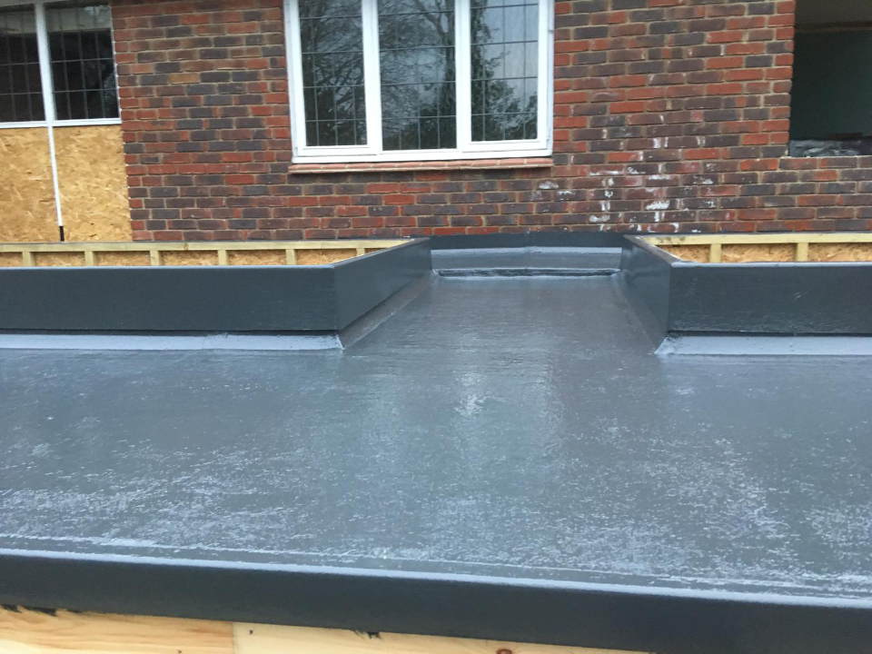 Hutton GRP Roof Installed