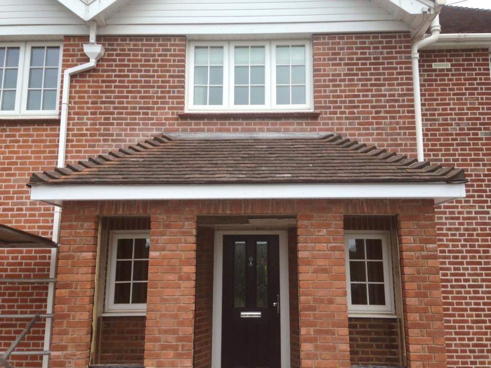 West Hanningfield Porch Roof Installed