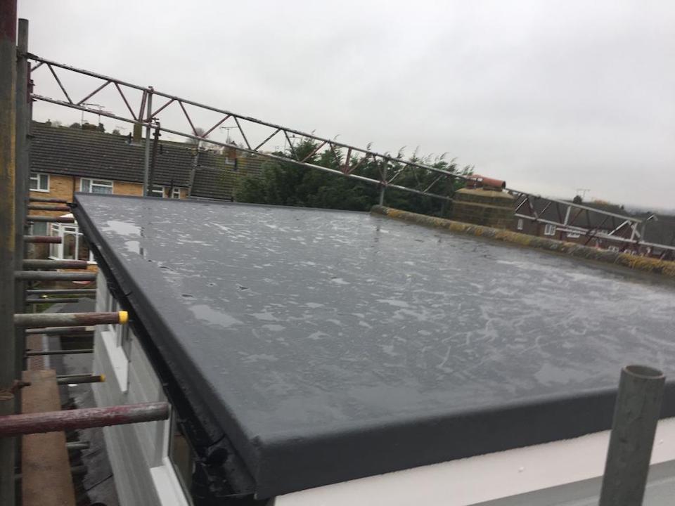 GRP Flat Roof Installation in Chelmsford