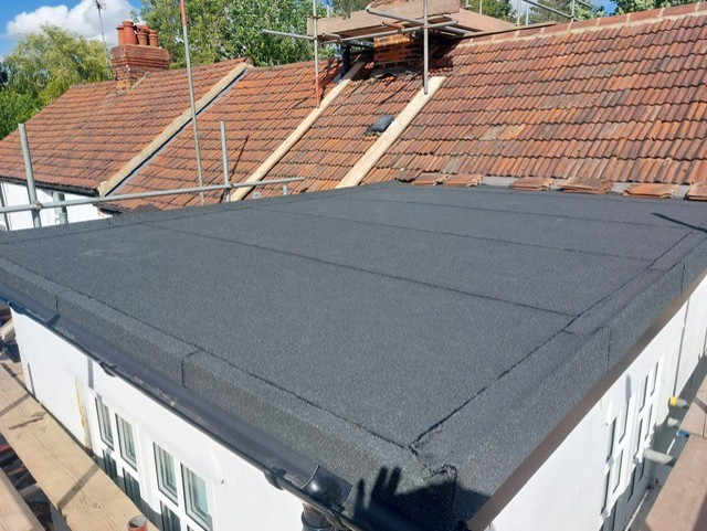 Finished - Flat Roof Replacement in Danbury